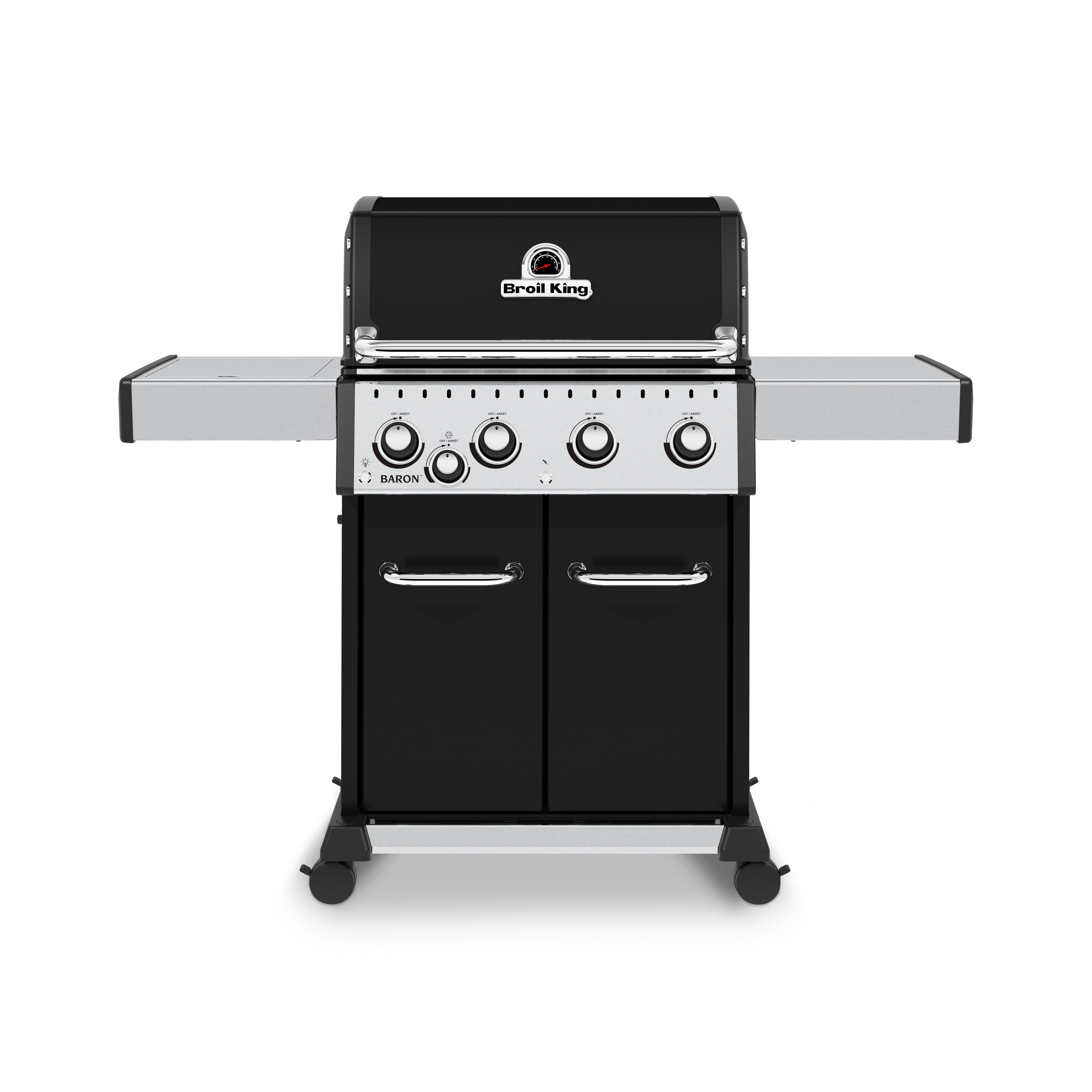 Broil King Baron 440 – Barbecue a gas con fornello laterale